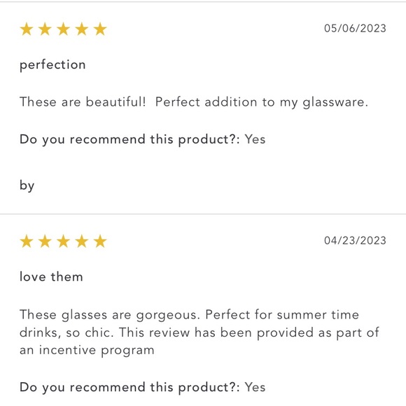 Anthropologie Eva Hopnail Wine Glasses NWT - Picture 10 of 11